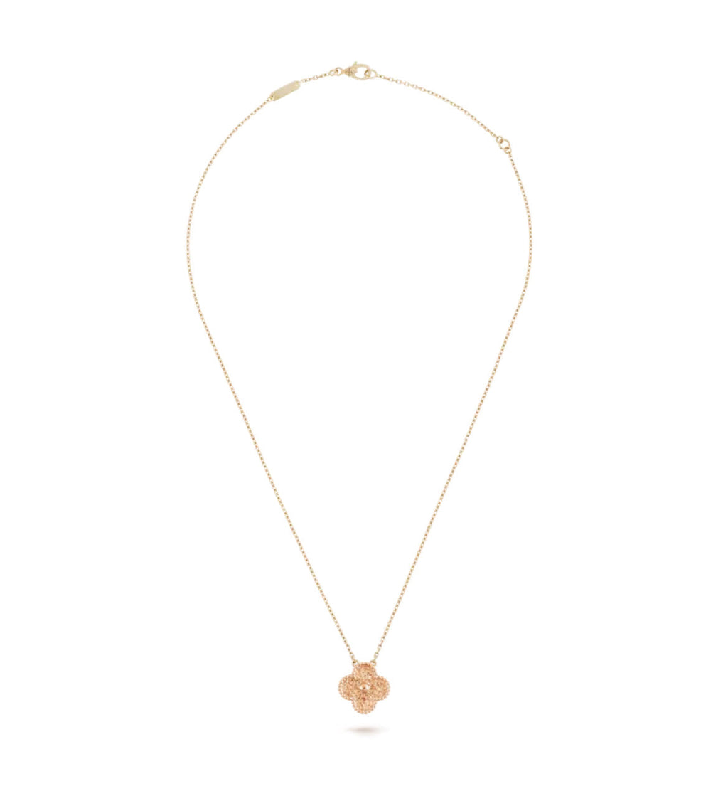 14ct Clover Charm Pendant