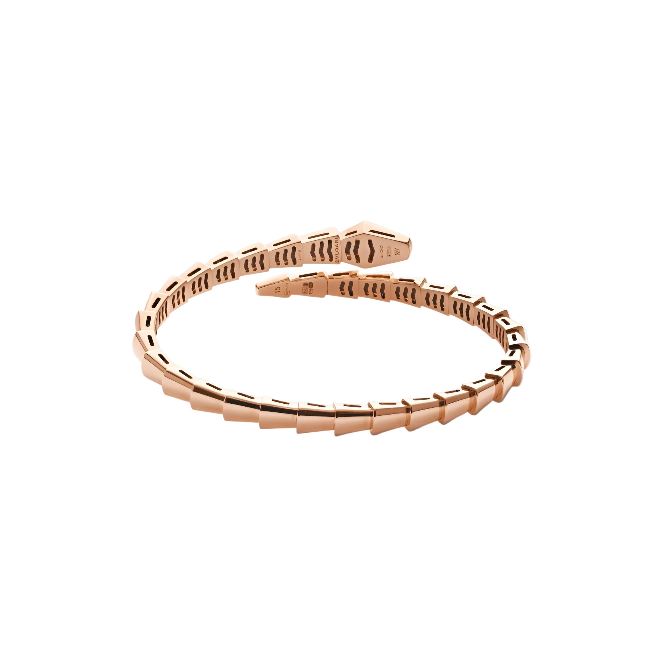 14ct Rose Gold Serpenti Bracelet