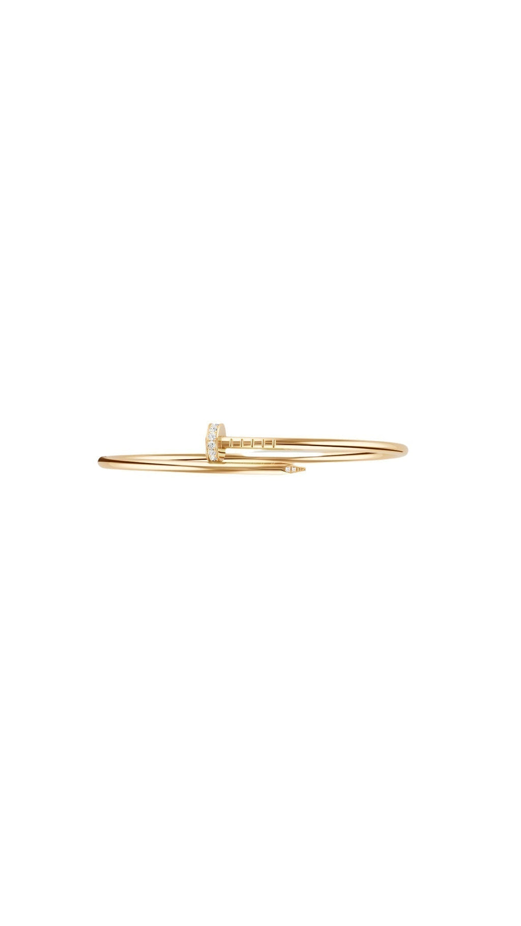 14ct Yellow Gold Nail Bracelet/Small