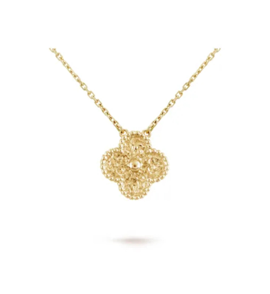 14ct Clover Charm Pendant