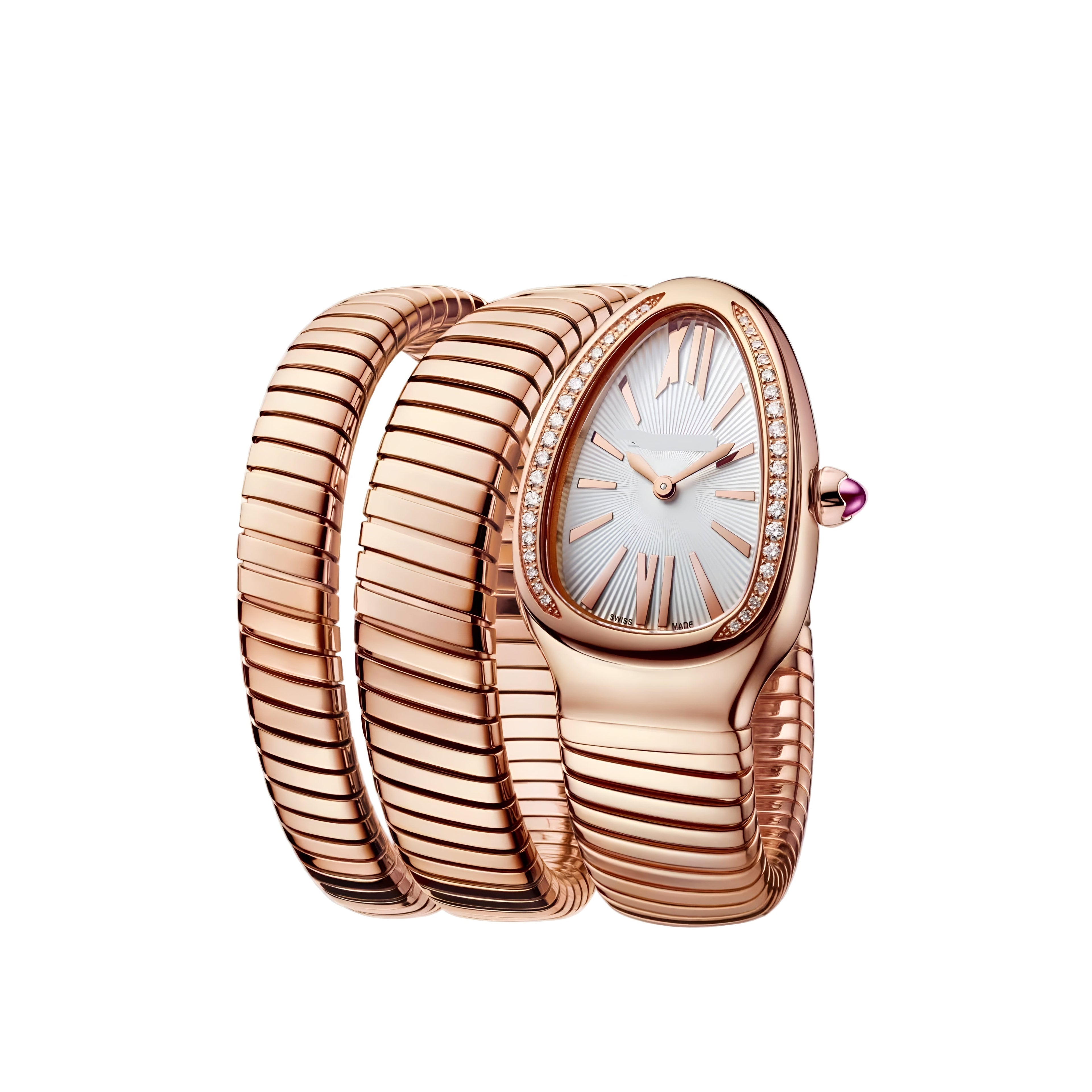 14ct Rose Gold Serpenti Watch