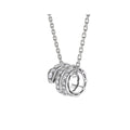 14ct White Gold Serpenti Pendant