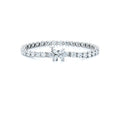 14ct White Gold Tennis Bracelet