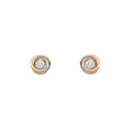 14ct Trinity Single Earrings