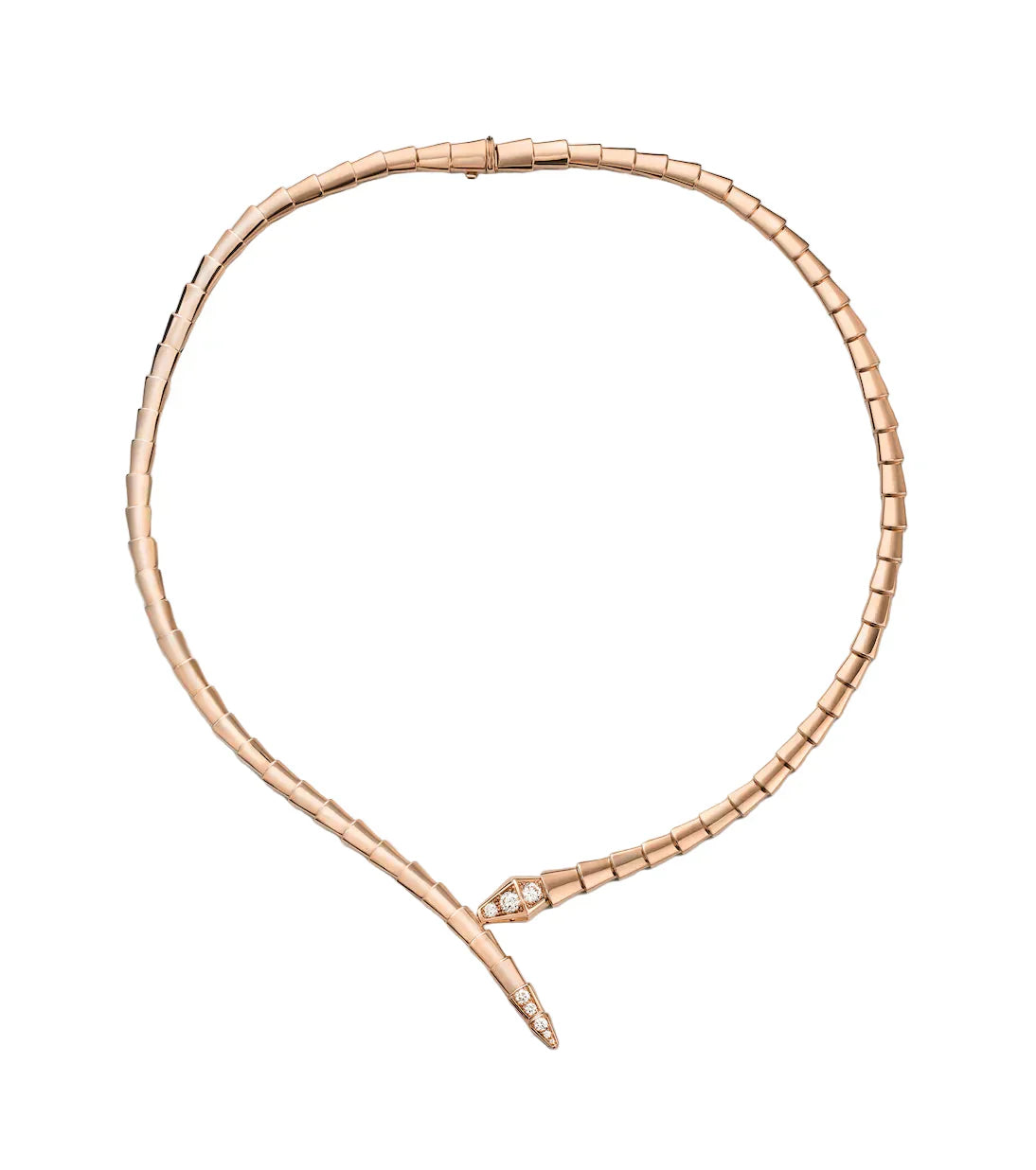 14ct Rose Gold Serpenti Necklace