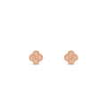 14ct Clover Charm Earrings/Mini