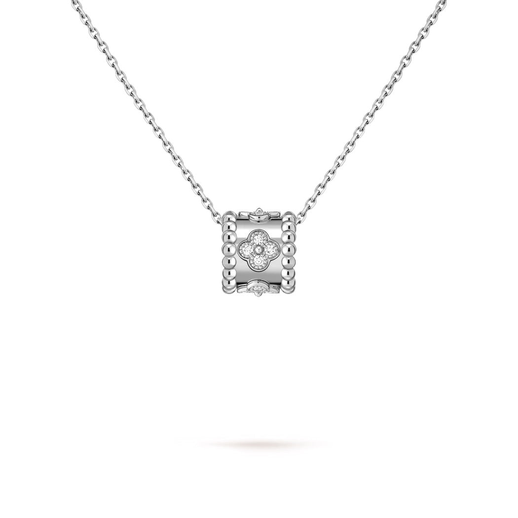 14ct Gold Perlee Pendant