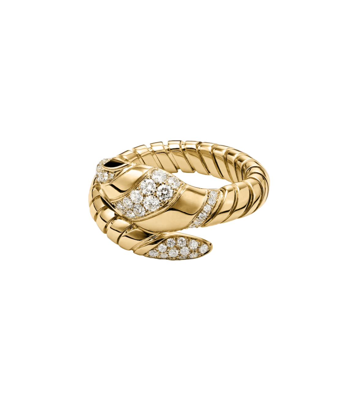 14ct Yellow Gold Snake Ring