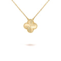 14ct Clover Charm Pendant