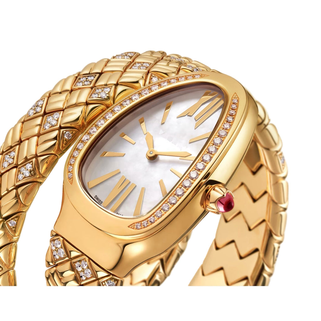 14ct Yellow Gold Serpenti Watch