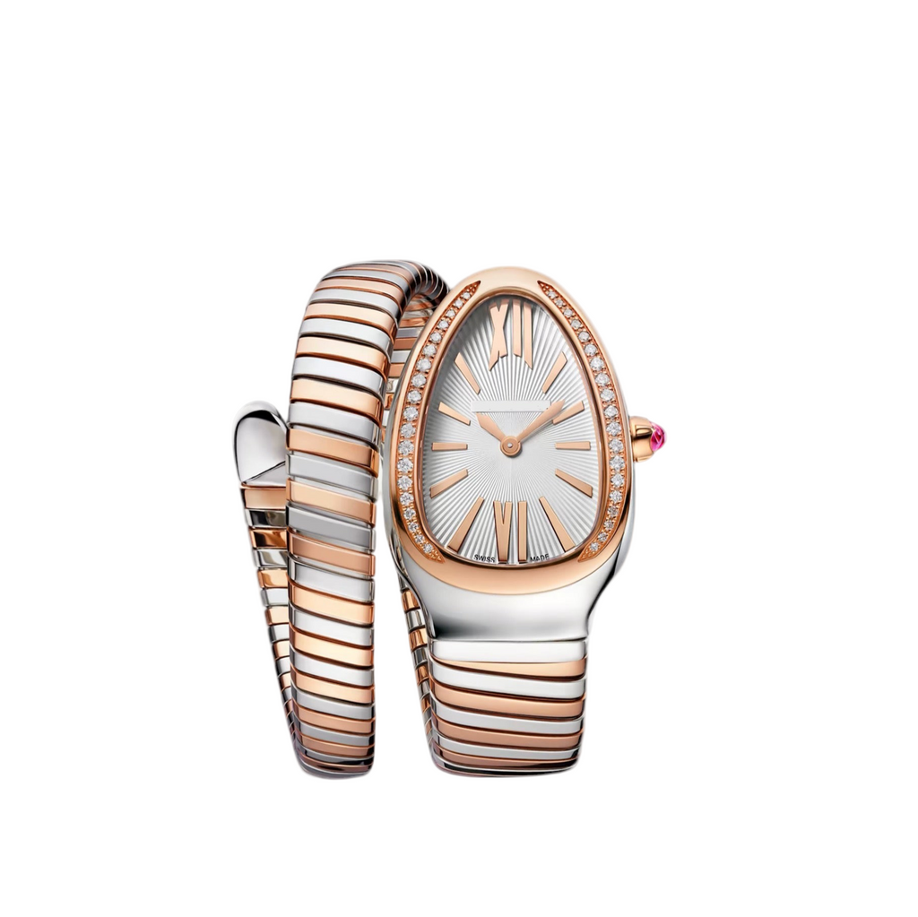 14ct Two Tone Serpenti Watch