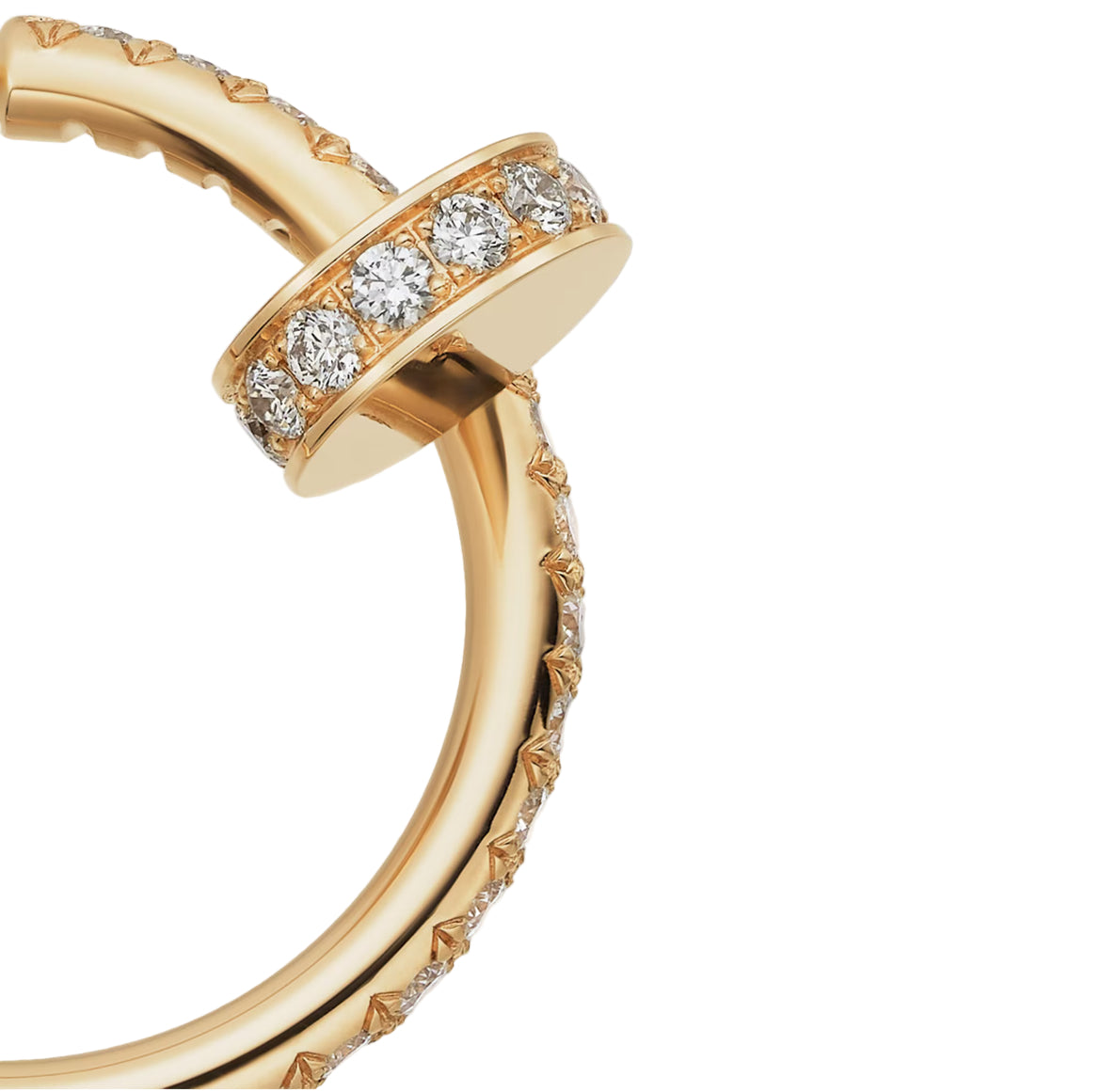 14ct Gold Nail Earrings