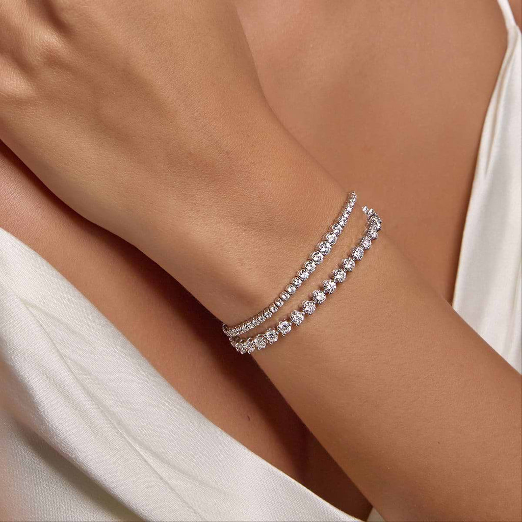 14ct Gold Tennis Bracelet