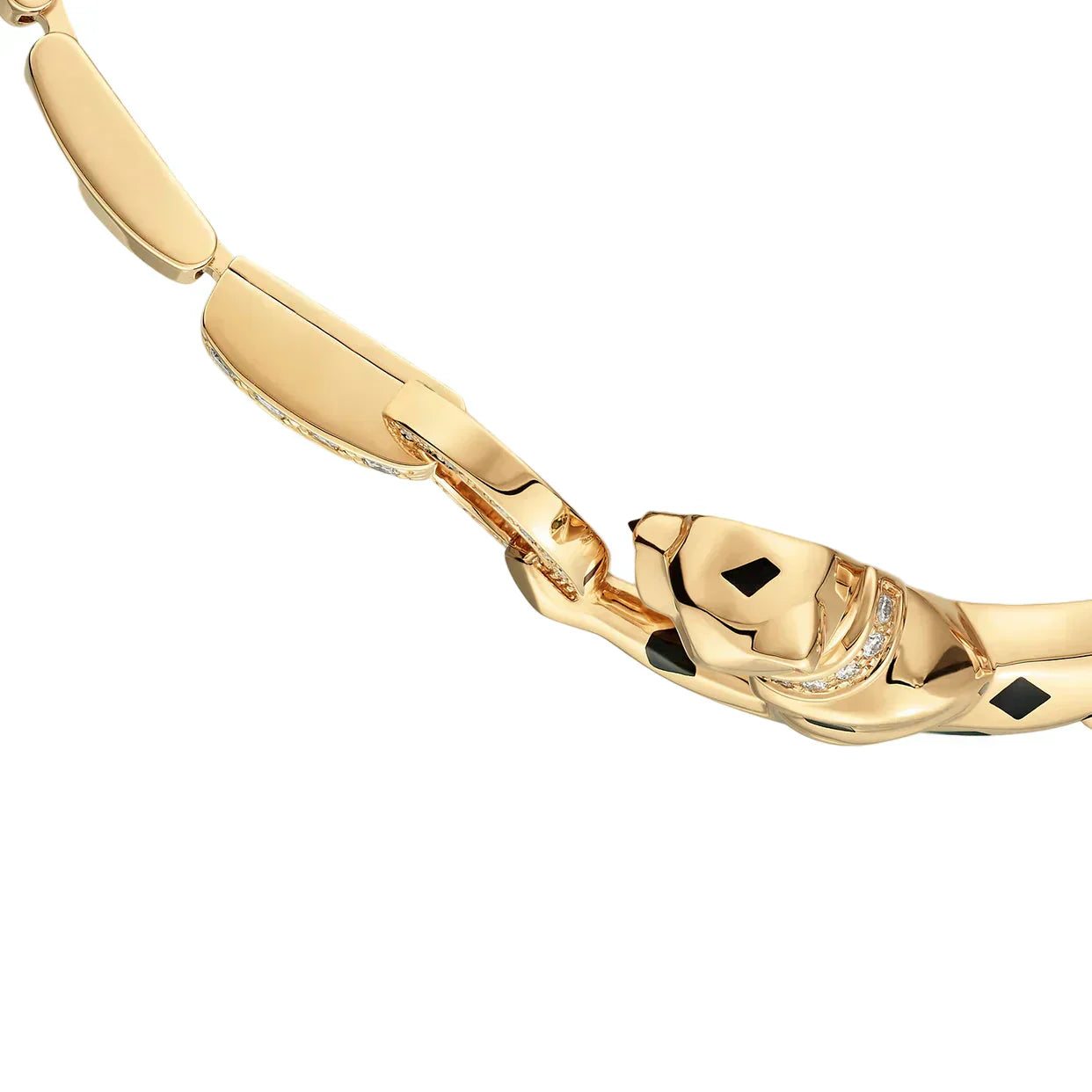 14ct Yellow Gold Panthere Bracelet