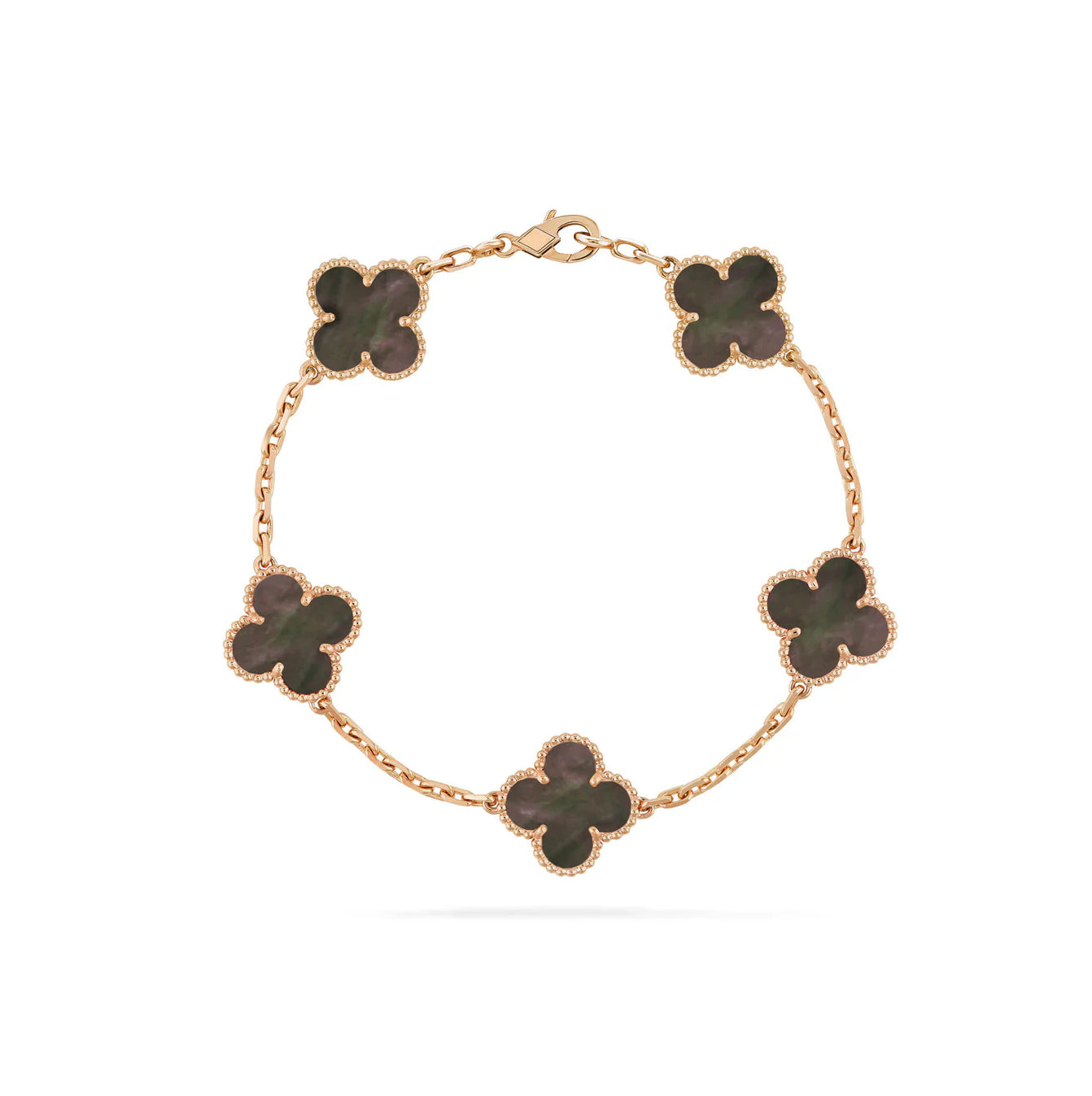 14ct Clover Charm Bracelet