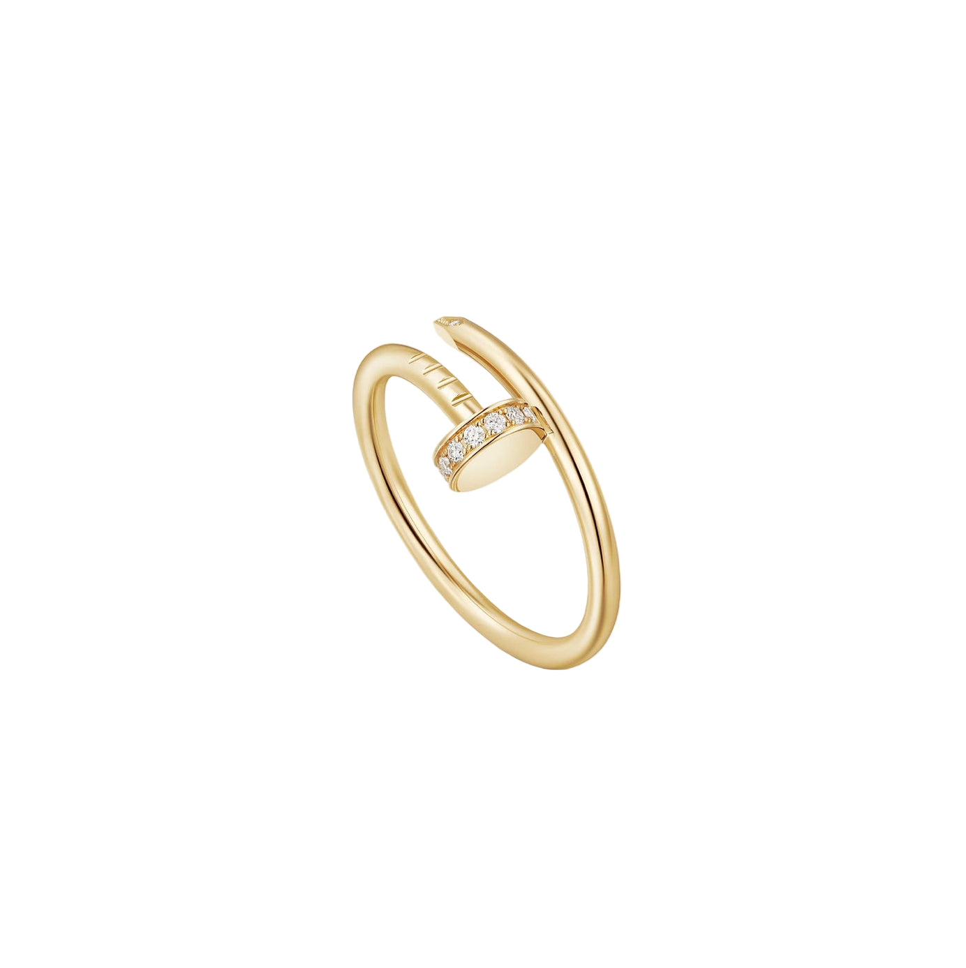 14ct Yellow Gold Nail Ring