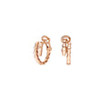 14ct Rose Gold Serpenti Earrings