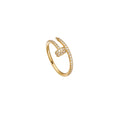 14ct Yellow Gold Nail Ring